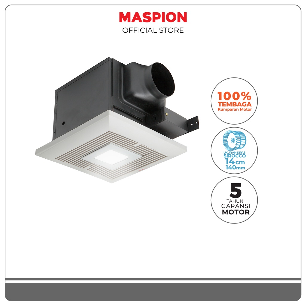 Maspion Ventilating Exhaust Fan Kipas Angin 140 mm MV-2402 L