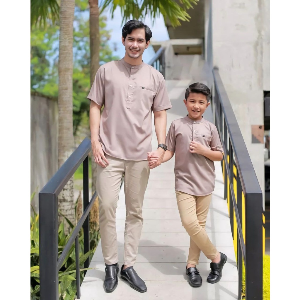Latest Father & Son Couplekoko Muslim Uniform/ for Father and Son ...