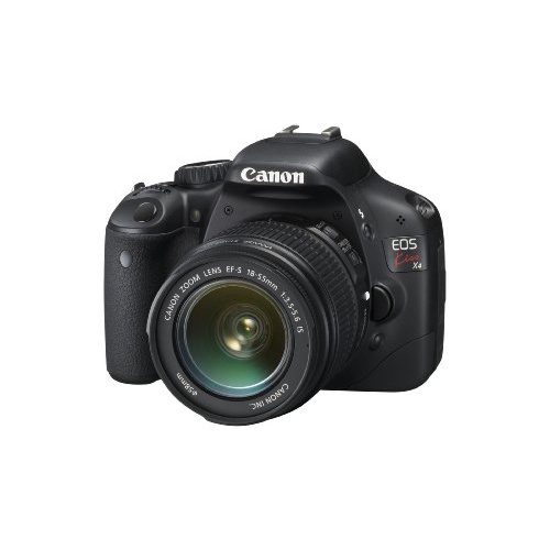 Pre-loved Canon Digital SLR camera EOS Kiss X4 EF-S 18-55 IS Lens