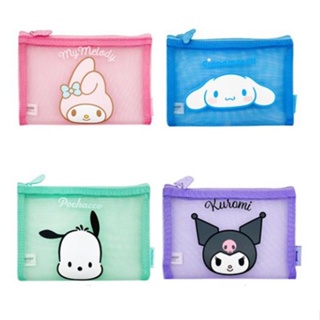 T's Factory Sanrio W Zipper Slim Pen Pouch Sanrio Characters