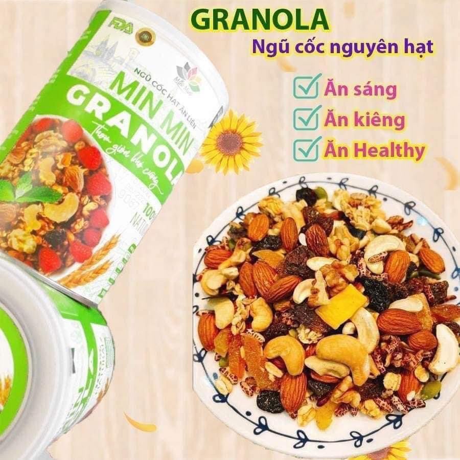 Min Instant Cereals, granola Grains, Weight Loss Cereals 500g Box