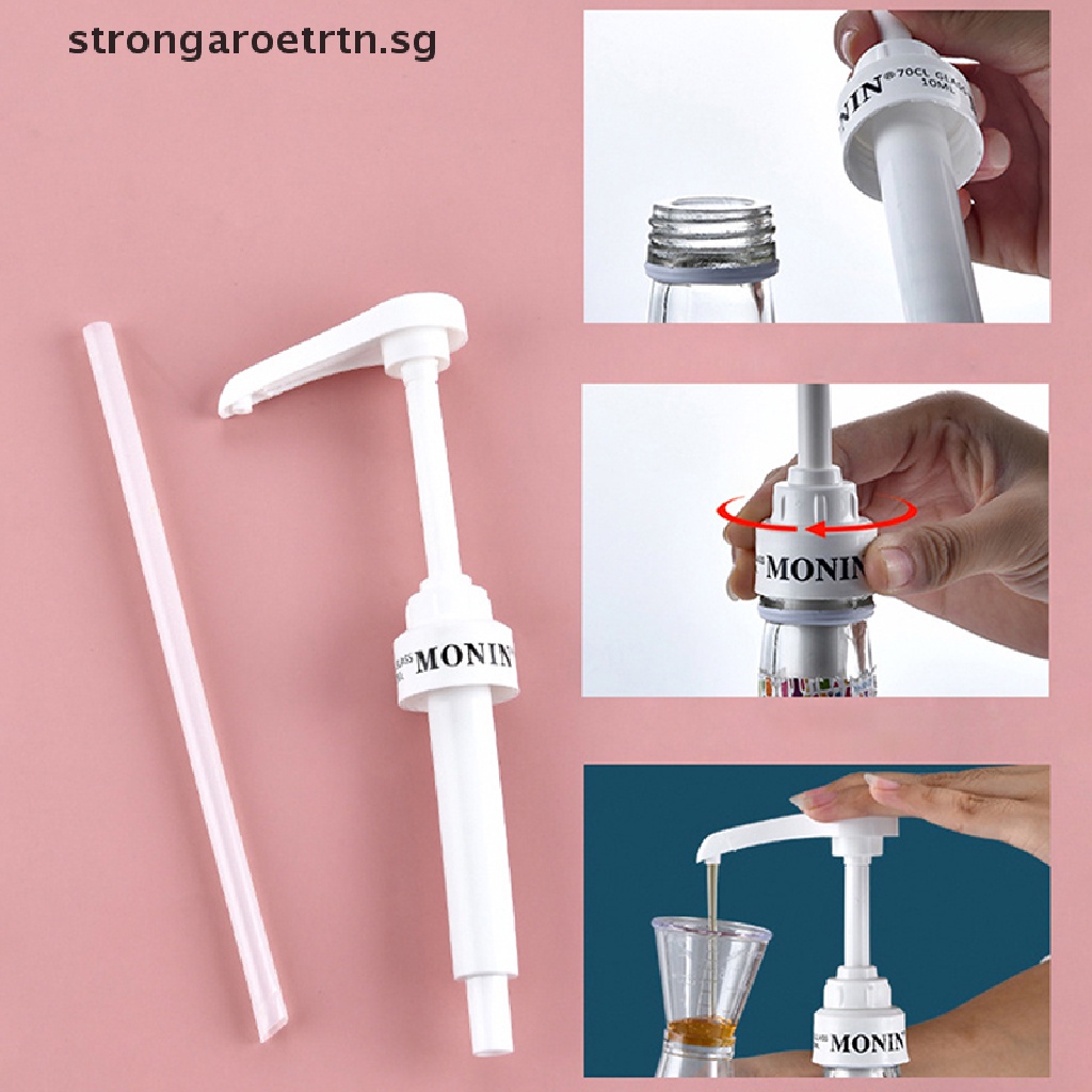 strongaroetrtn Coffee 1 Liter Dispenser Syrup Pump Coffee Syrup Pump