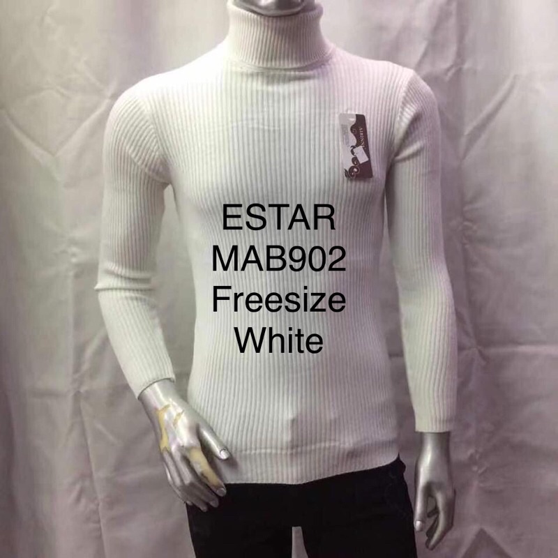 Fotino Landi Men's Knitted Turtleneck Sweater – 60% Cotton 40% Acrylic, Solid Colors (M-3XL)