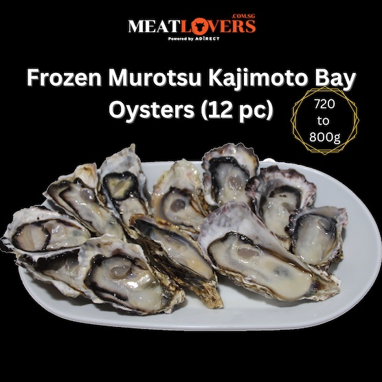 Frozen Murotsu Kajimoto Bay Oysters (12 pc) | Shopee Singapore