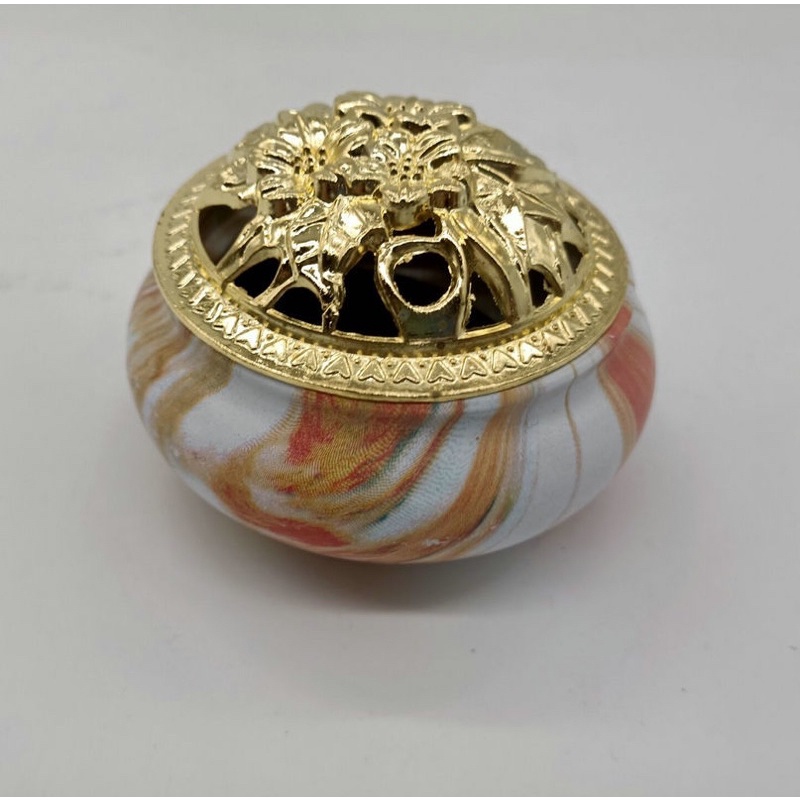 香炉 SG Seller】【雨宝林】New ceramic incense burner marble新款陶瓷香炉
