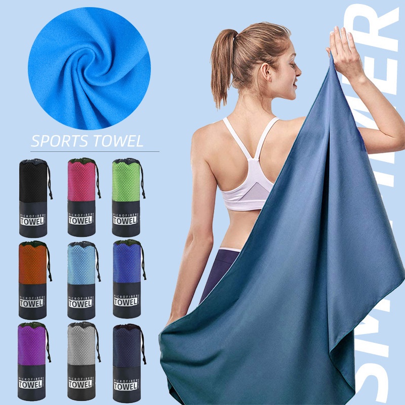 Fast Drying Microfiber Towels Travel Sport Super Absorbent Large Beach Towel Ultra Soft