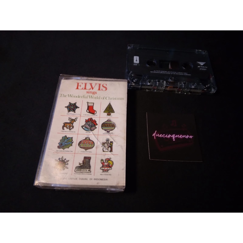 Elvis Sing- The Wonderful World of Christmas (Ribbon Socks) | Shopee ...