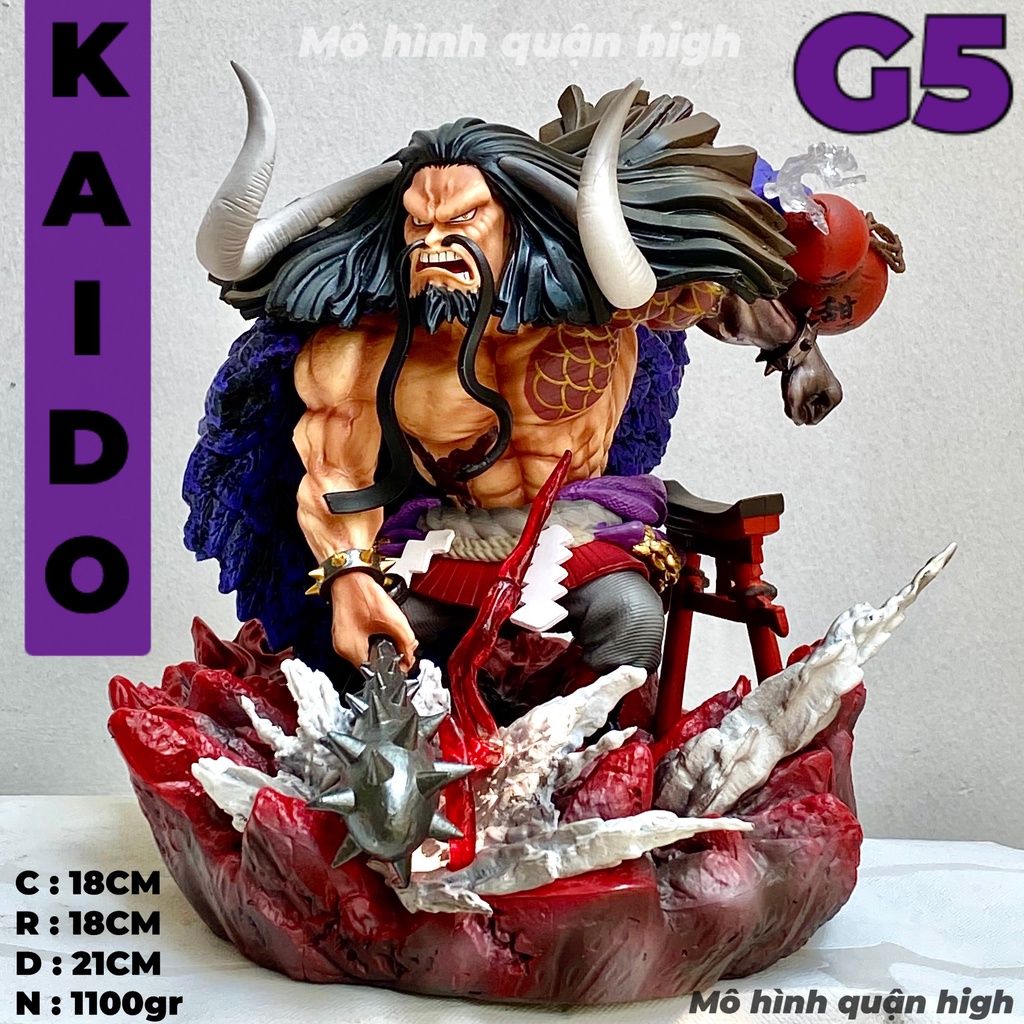 Kaido Model G5 - G5 Kaido - Kaido 18CM High - one piece figure ...