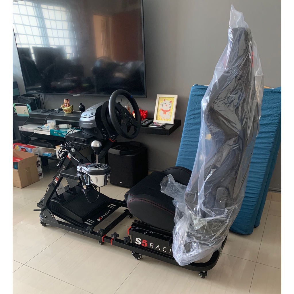 S5 Supra Racing Simulator Wheelstand with seat for G27 G29 T300RS ...