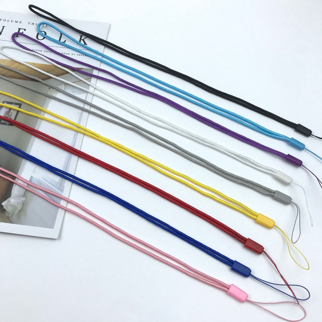 40CM Lanyard Mobile Phone Neck Strap Polyester Long Lanyard Key Holder ...