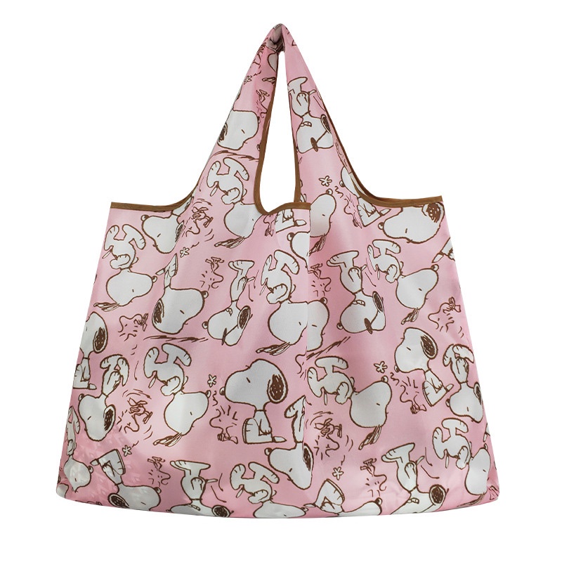 Cartoon Snoopy Shopping Bag | Foldable Lightweight Portable Waterproof ...