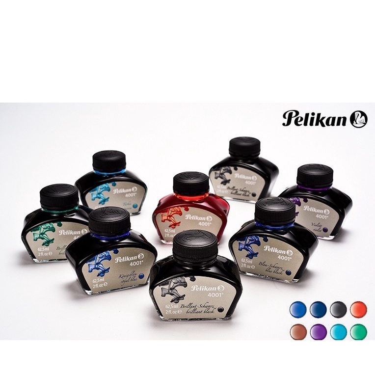 Pelikan Encre 4001 62,5 Ml – Rouge Brillant – Encre De Qualité Pour Stylos Plume