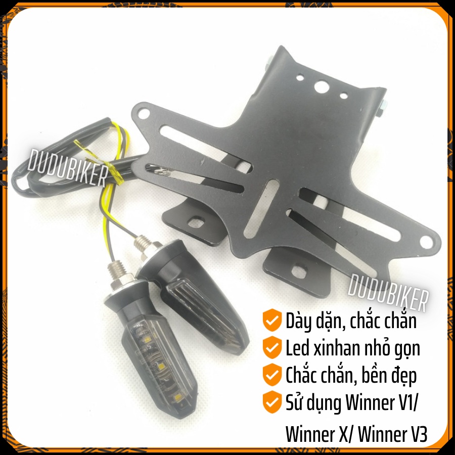 2-way license plate mounting plate for Winner V1/ Winner X/ Winner V3 ...