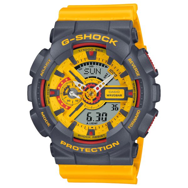 Casio G Shock GA 110 GA110Y 9A GA 110Y 9A Lineup 90s Sport Series