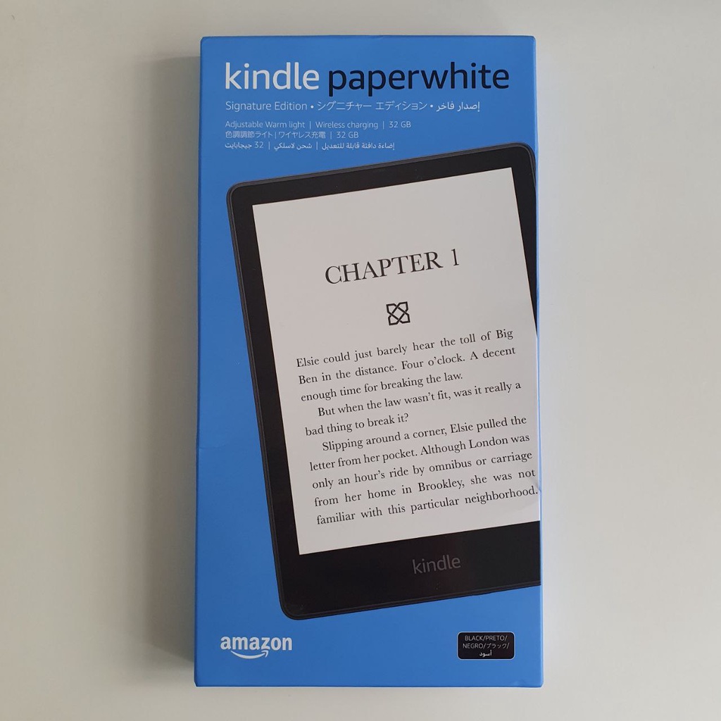 kindle paperwhite 5 11th gen 32gb signature edition (которая без рекламы)