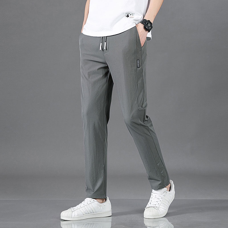Korean Style Fashion Pants Men Long Pants Casual Men Trousers Ankle ...