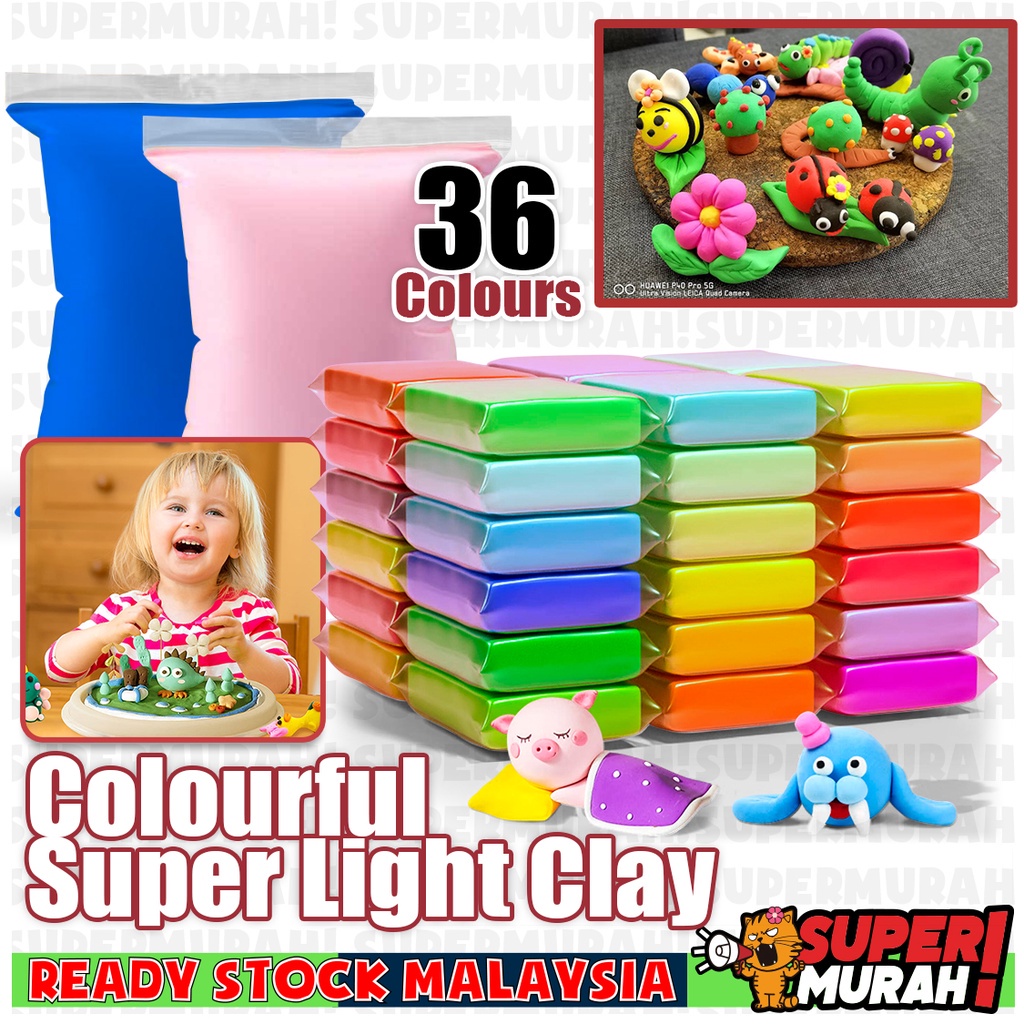 Air Dry Polymer Clay in Sri Lanka, 11 Color Set