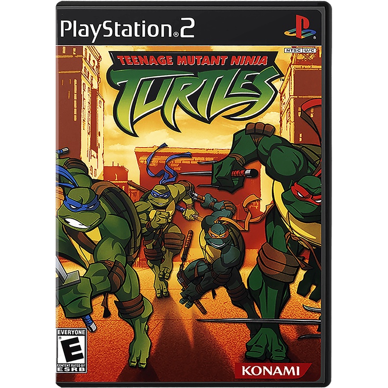 Teenage Mutant Ninja Turtles - PS2 game Disc | Shopee Singapore