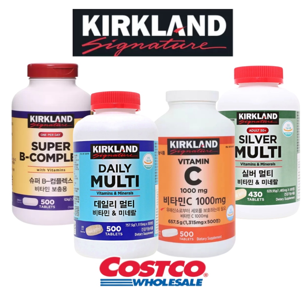 Kirkland Vitamin c 1000mg Daily Multivitamin Super