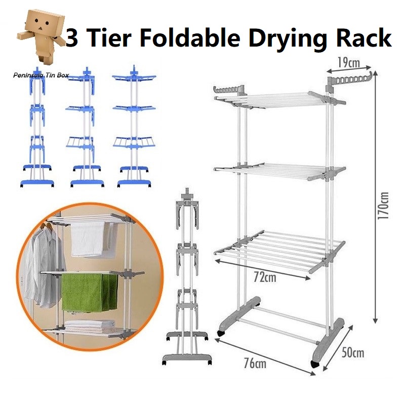 Smart Clothes Drying Platform, Fold Neatly Designed Drying Rack With