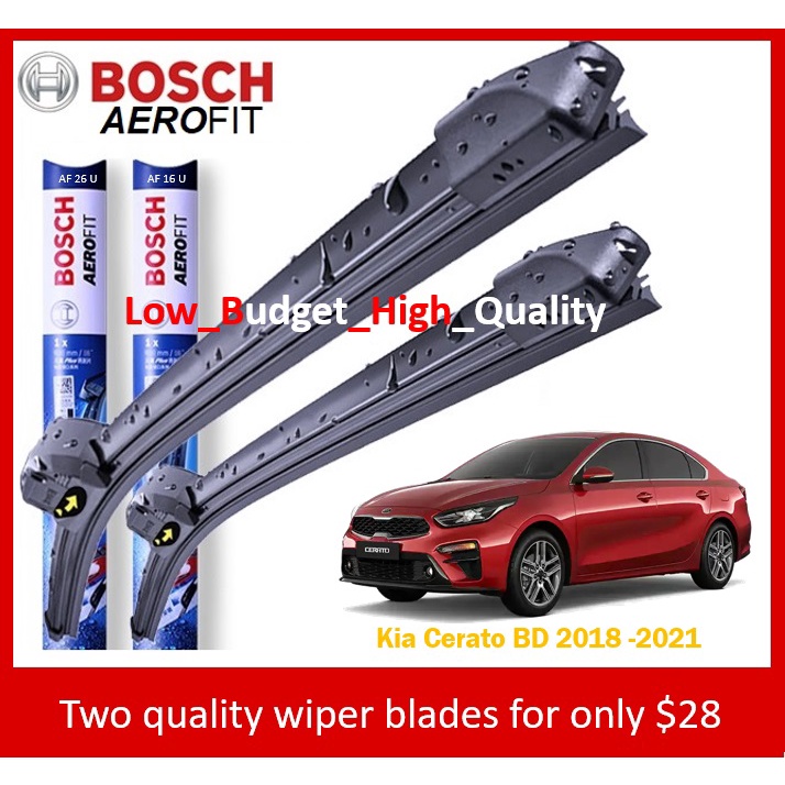 Bosch Aerofit Car Wiper Set for Kia Cerato BD Shopee Singapore