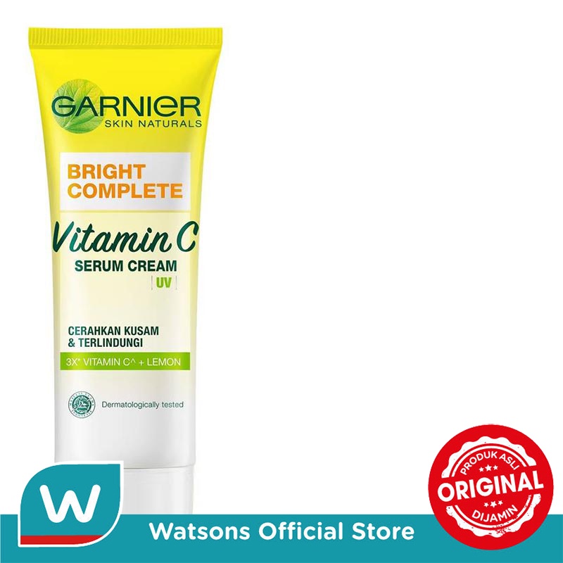 Garnier Bright Complete Whitening Serum Cream 40ml - Gambar 2