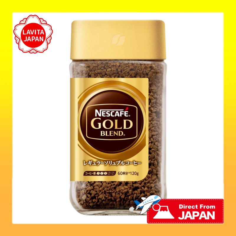 Direct from Japan】NESCAFE Gold Blend 120g Regular Soluble Coffee