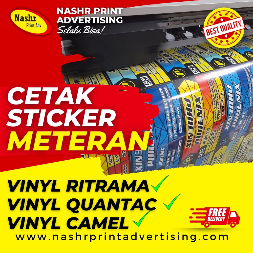 Print Meter Stickers Print Meter VINYL Stickers Print RITRAMA