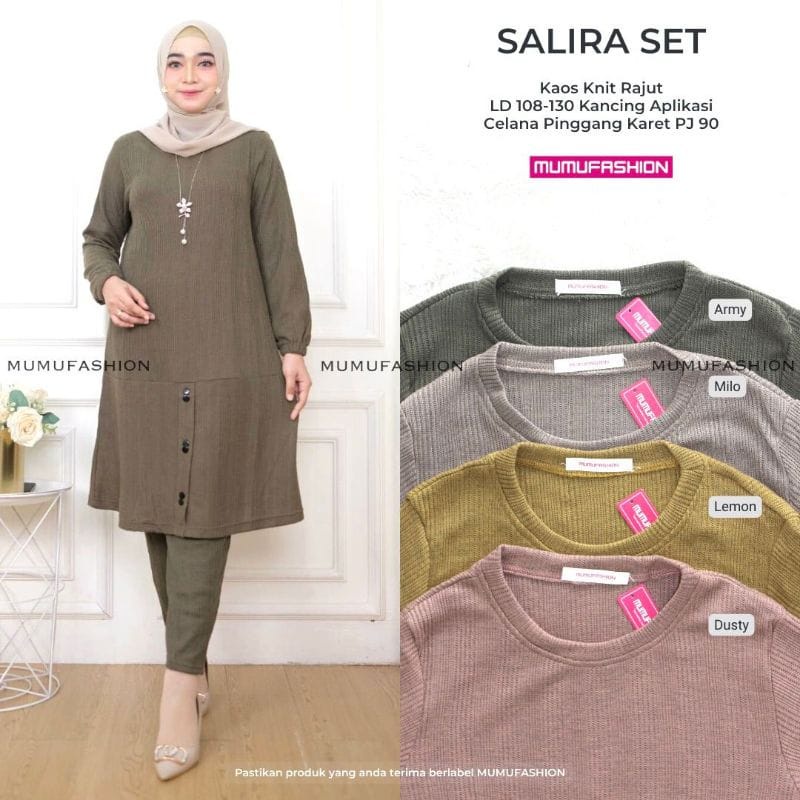 Bhl - SALIRA Set Of The Latest Contemporary Muslim Women's Pants Suit ...