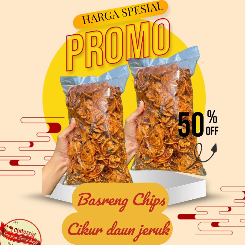 Basreng Chips Premium Spicy Chips Extra Crispy Chili Savory!!! Shopee