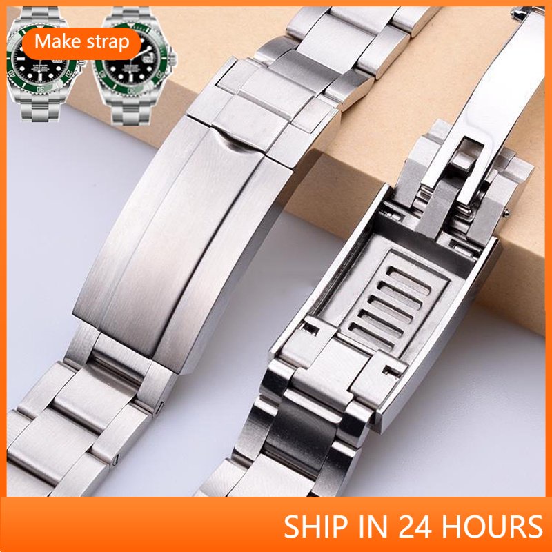 Stainless steel rolex discount band