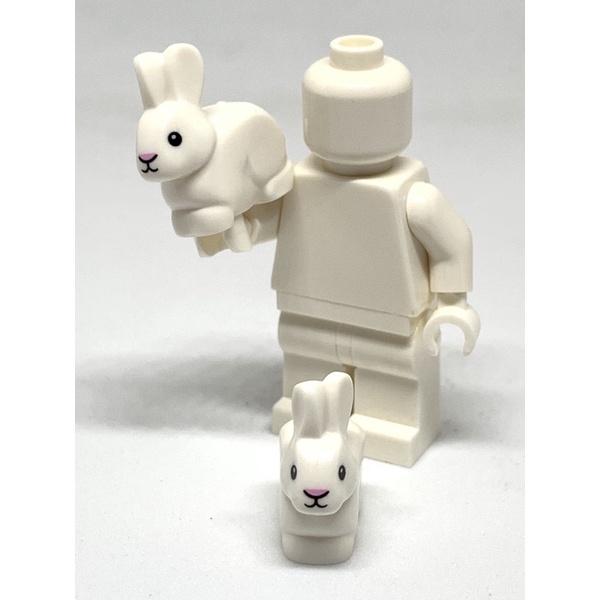 Original Lego White Rabbit (1 Unit Not Including Mini Figure) | Shopee ...