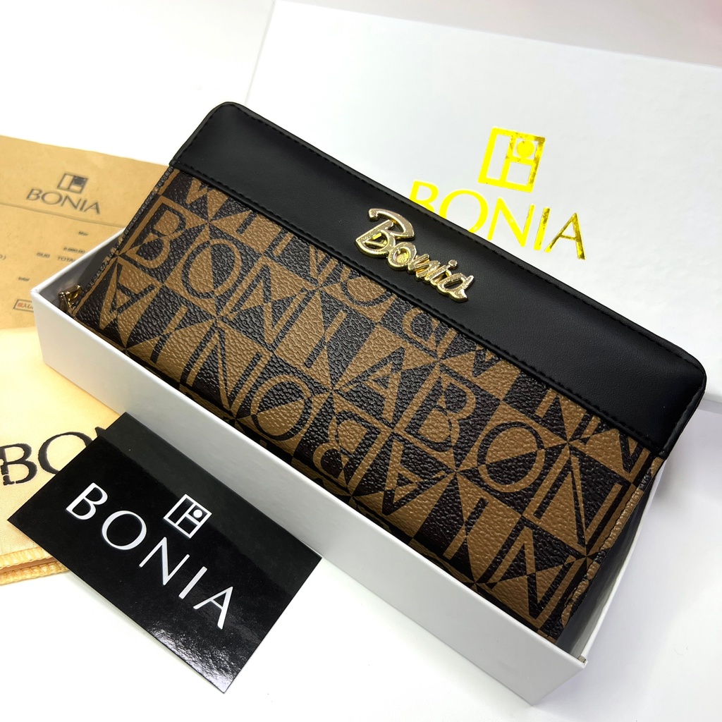Bonia Women s Wallet Long Zipper Combination FREE BOX FAKEBILL