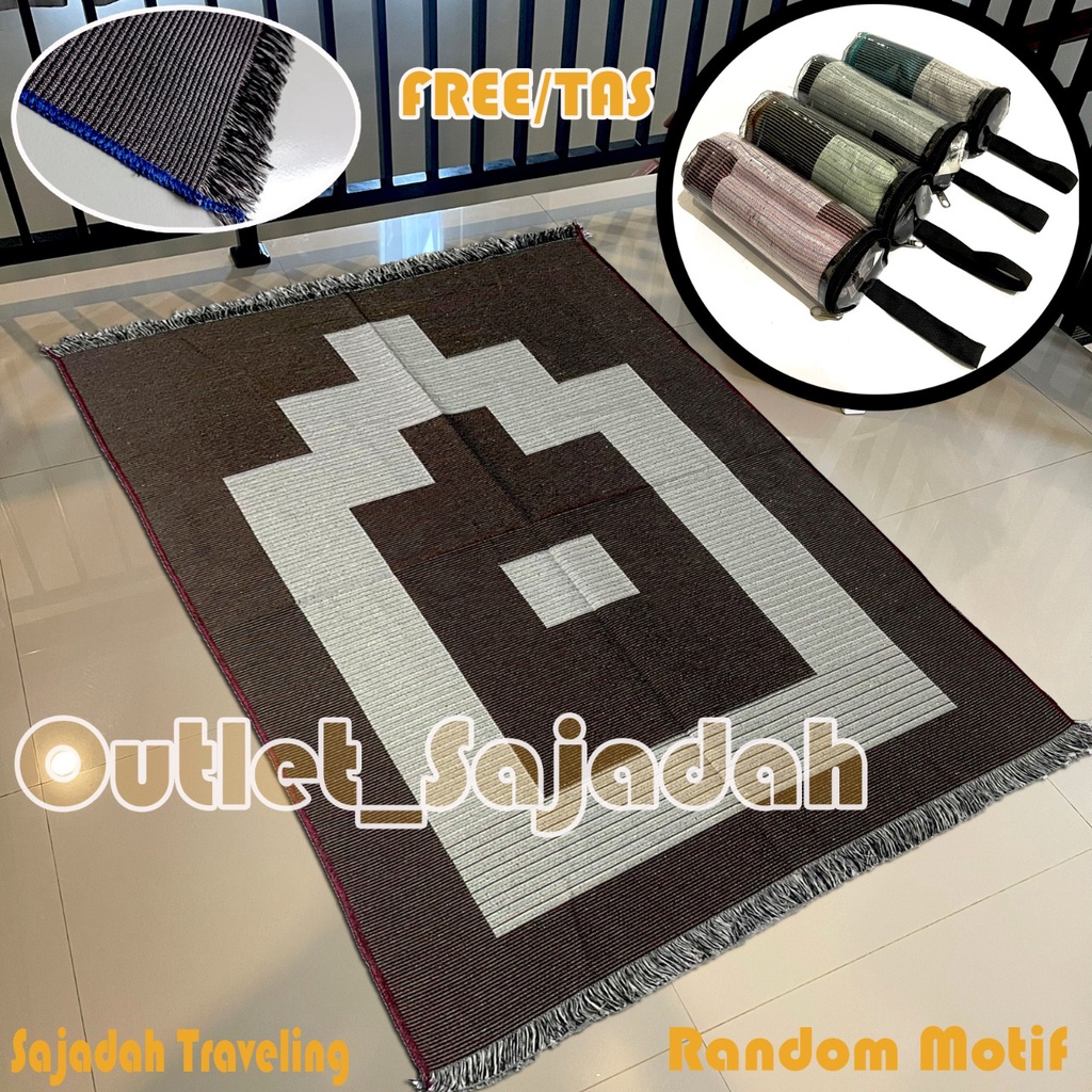 Travel Prayer Rug Free Mica Bag and Prayer Beads Prayer Rug Size ...