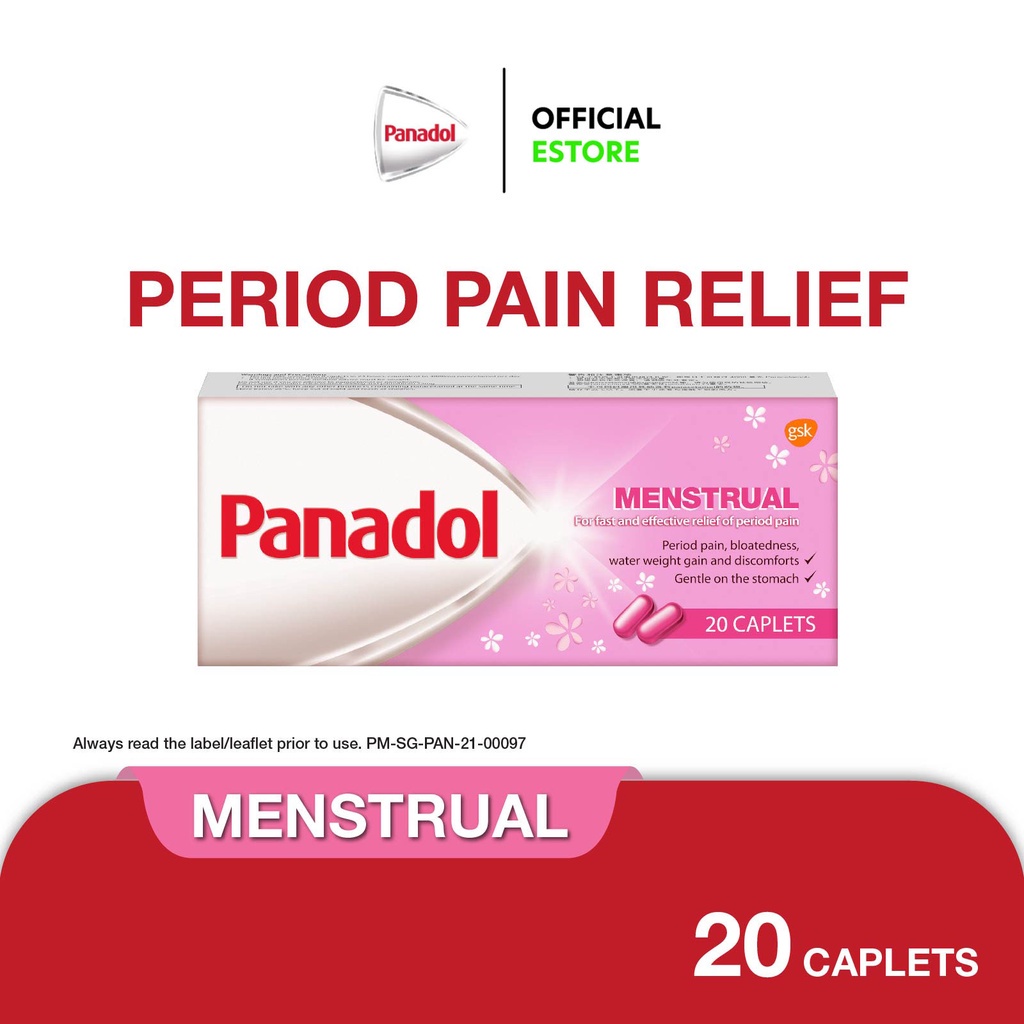 PANADOL Menstrual, Paracetamol for Fast & Effective Period Pain Relief