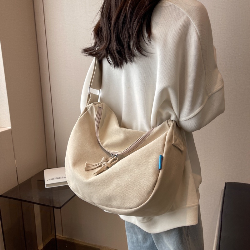 6 Colors Canvas Big Capacity Ulzzang Korean Ins Japanese Women Sling