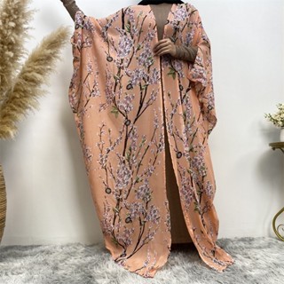 Chiffon on sale abaya dress