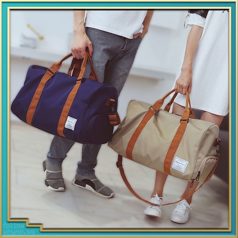 Japanese Harajuku Style Travel Duffel Bag Hand Carry Waterproof Large ...