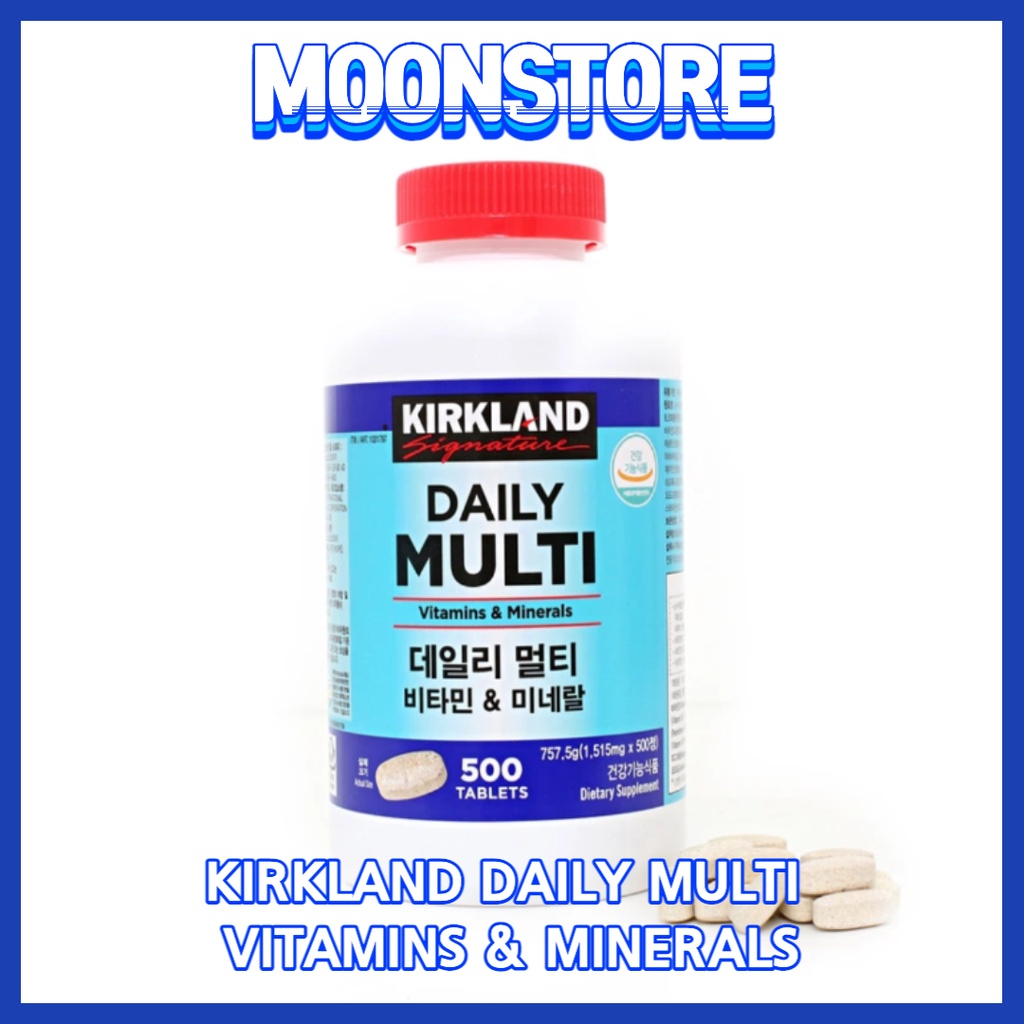 *Ready*[Kirkland Signature] Dairy Multi Vitamin & Mineral 1,515mg x 500