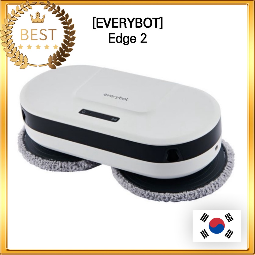 [EVERYBOT] Edge 2 Cordless Dual Spin Robot Mop Cleaner Wet Mopping