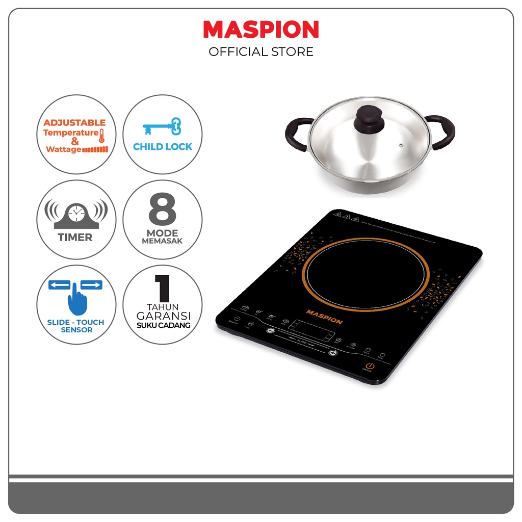 Maspion Kompor Induksi 1 Tungku MIC-02
