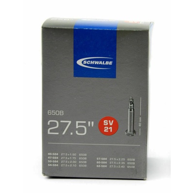 Chambre à air VTT Schwalbe AV21F 27.5x2.10-3.00 valve