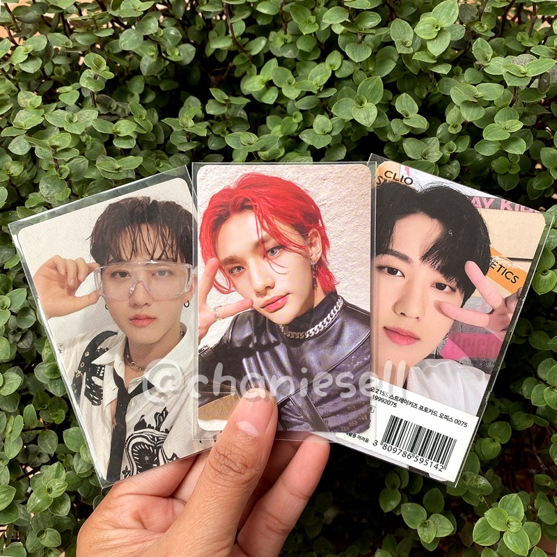 Photocard Stray Kids hyunjin jewel case oddinary hyunjin clio office