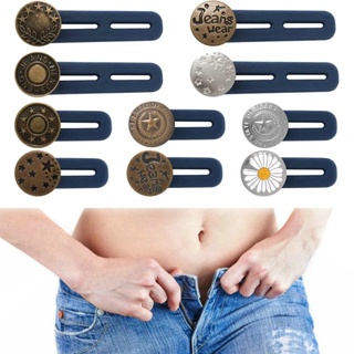 1 Pair Pants Button Extenders Snap Button Detachable Multi Use for Pants  Jeans