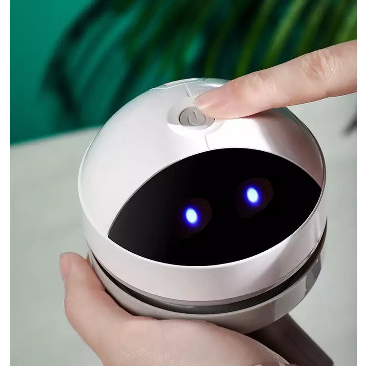 Mini Robot Table vacuum cleaner USB rechargeable | Shopee Singapore