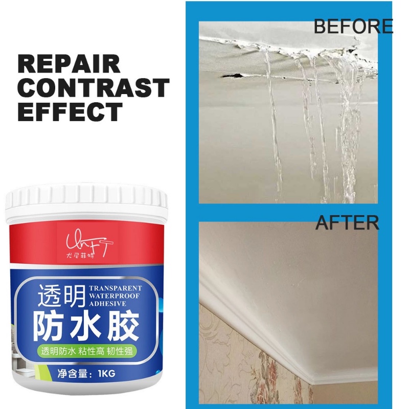 300G/1000G Leakproof Glue Wall Bathroom Toilet Floor Tiles Transparent