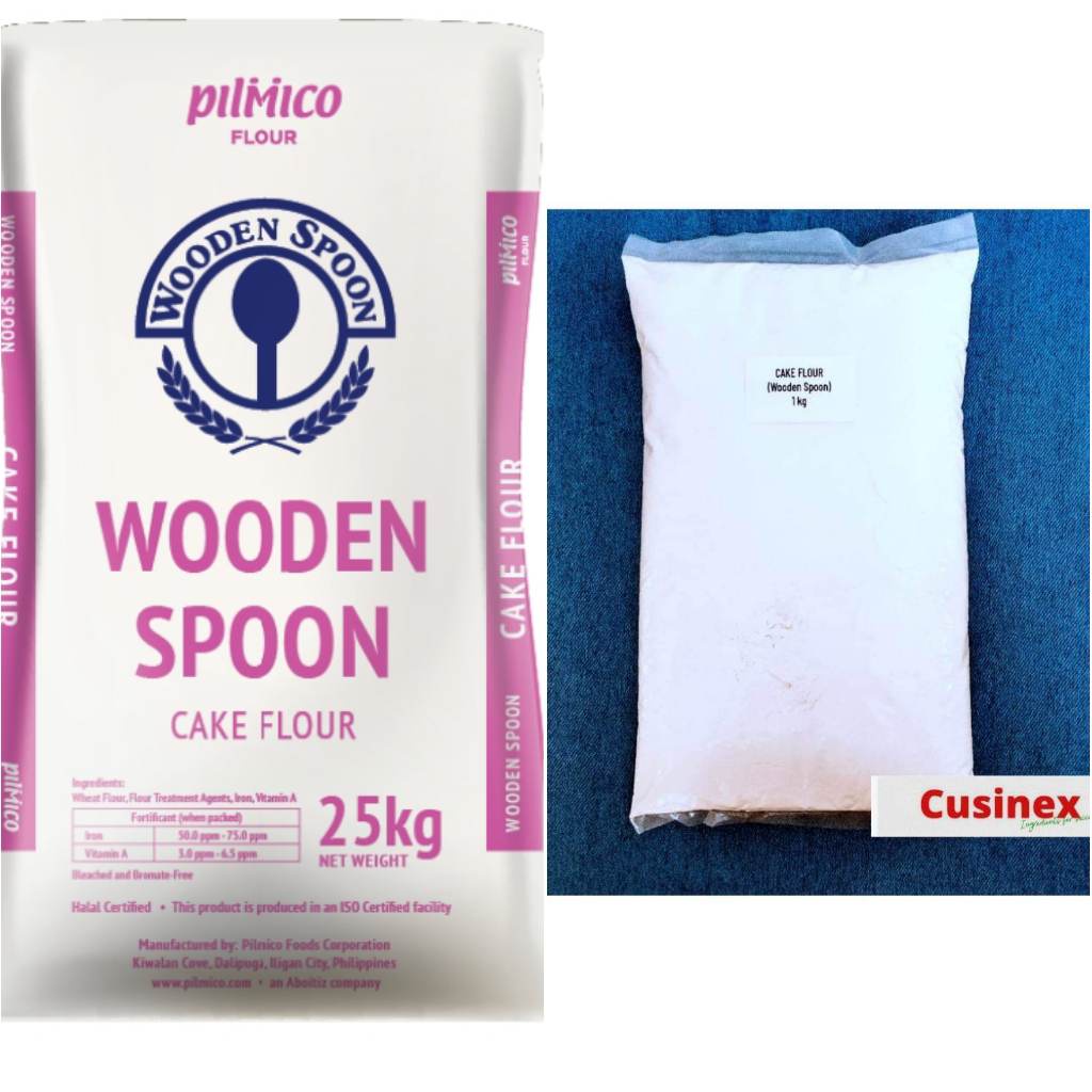 Wooden Spoon CAKE FLOUR ( REPACKED 1KG) | Shopee Singapore