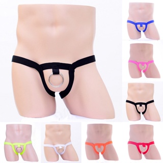 Erotic Men Underwear Cock Ring Gay Cockring Thongs G Strings Jockstrap Male  Lingerie Jock Strap Sexy Sissy Panties