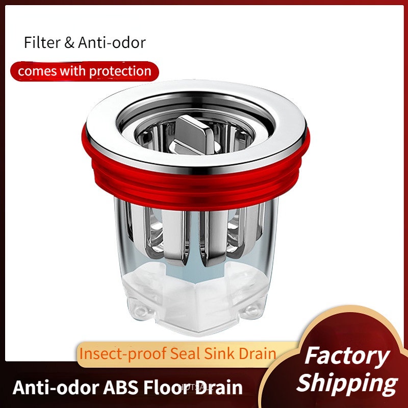 Floor Drain Anti-odor ABS Insect-proof Plug Toilet Filter Cover ...