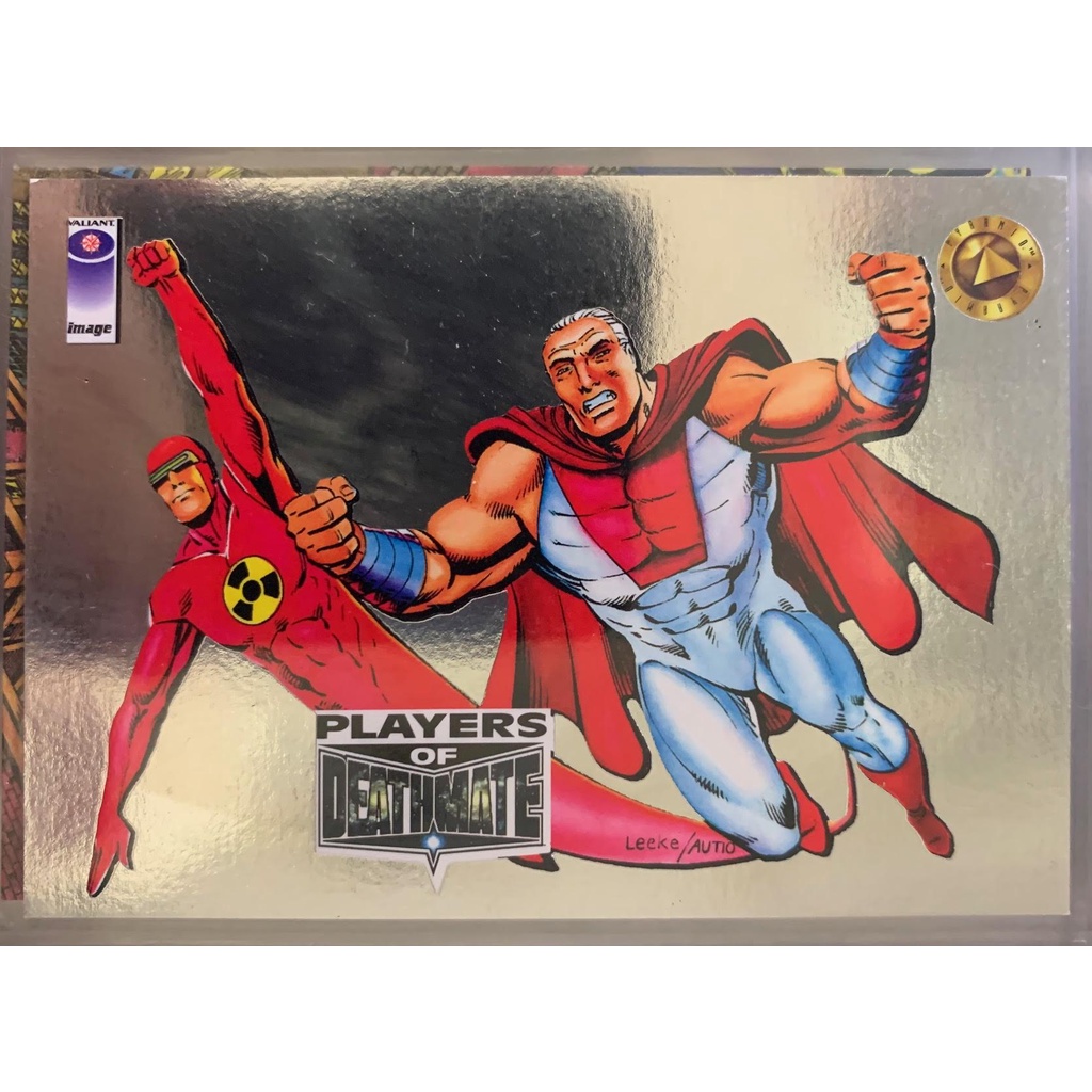 1993 Players of Deathmate Hologram Card - Solar Supreme Void Shadowman ...